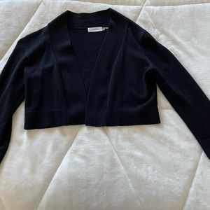 Cropped Calvin Klein long sleeve sweater
